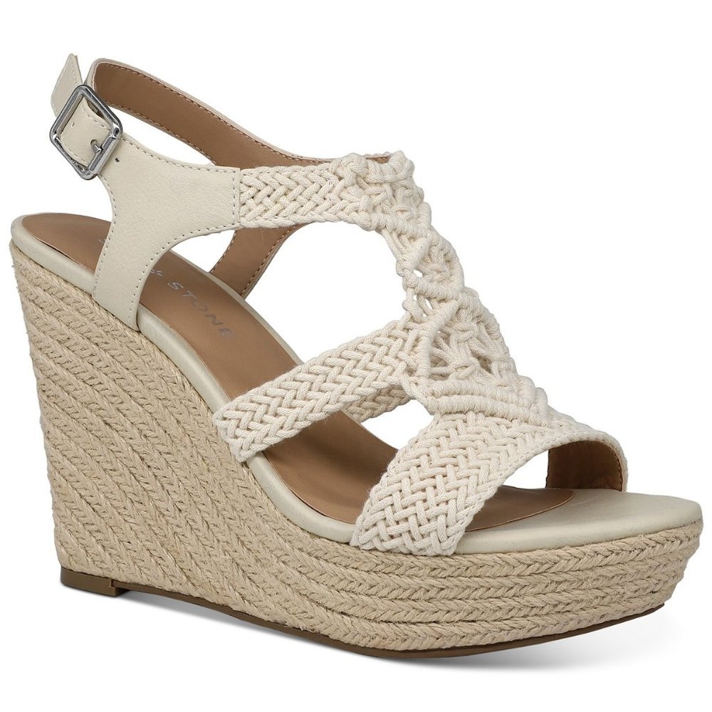 Sun + Stone Esme Wedge Sandals